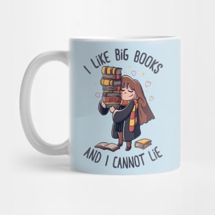 I Like Big Books And I Cannot Lie Funny Cute Gift Mug